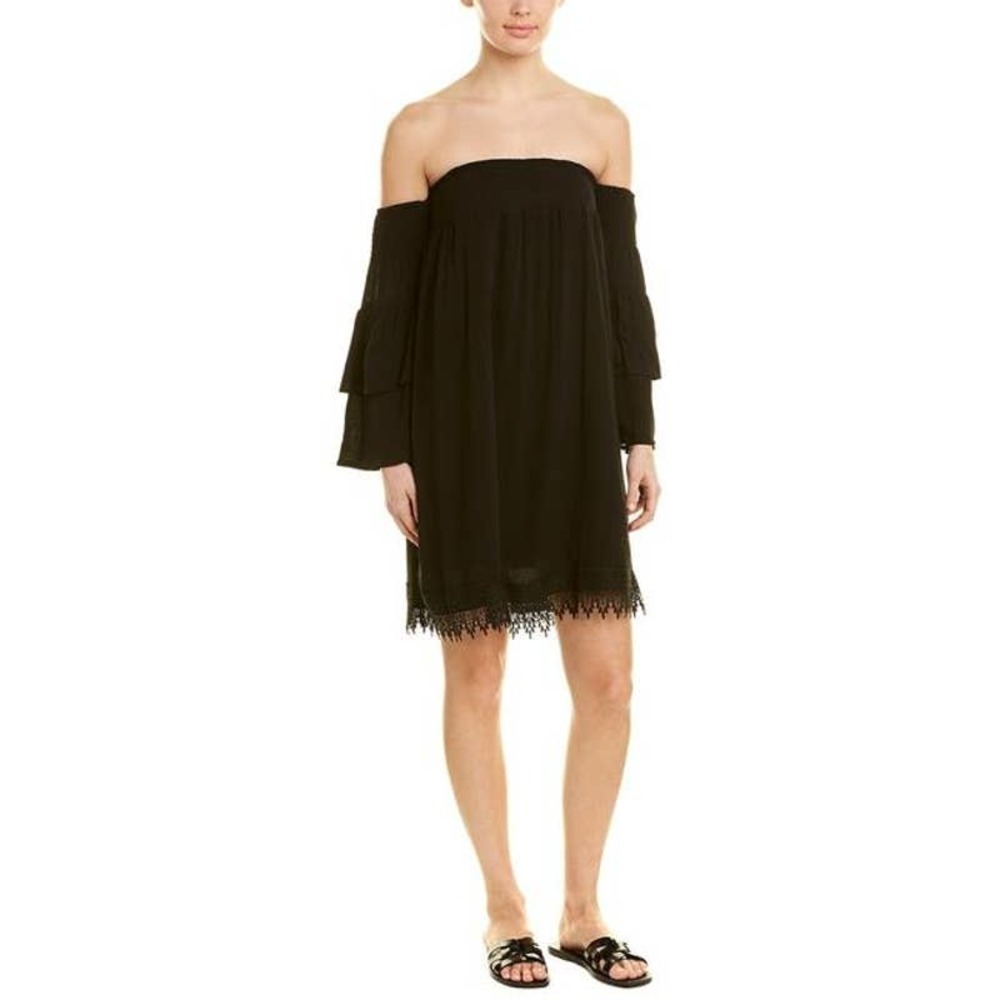 Jack by BB Dakota Enchante Shift Casual Dress Size Small NWT Off the Shoulder